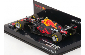 RED BULL F1 Rb16b Honda Ra620h Team Aston Martin N11 3rd Mexico Gp (2021) Sergio Perez, Matt Blue Yellow Red