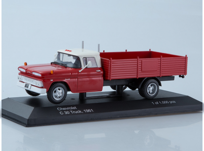 CHEVROLET C30 Truck (1961), red / white