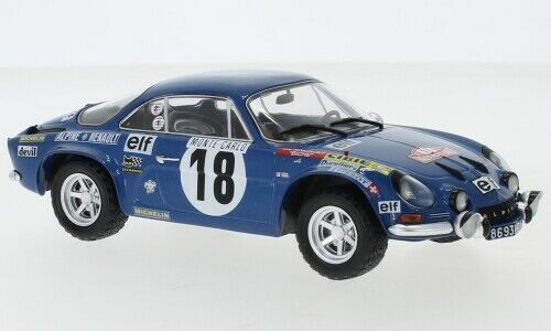 RENAULT Alpine A110 #18 Andruet/Biche победитель Rally Monte Carlo 1973
