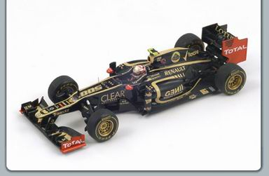 LOTUS E20, 10, Monaco GP 2012 Romain Grosjean (F1), black