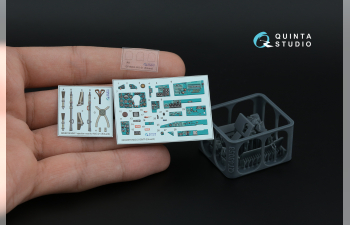 3D Декаль интерьера кабины МиГ-21СМТ (Eduard) (с 3D-печатными деталями)