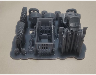 Сборная модель Трактор ЮМЗ-6КМ