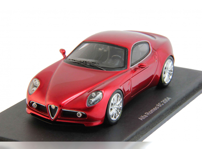 ALFA ROMEO 8C (2004), red