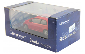 SKODA Citigo 3D (2012), red tornado uni
