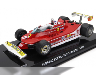 FERRARI F1 312t4 №11 World Champion Winner Monza Italy Gp (1979) Jody Scheckter - Blister Box, Red