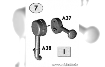 Сборная модель Немецкий полицейский автомобиль (версия 1937)