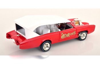 PONTIAC GTO Monkees Mobile, light red white