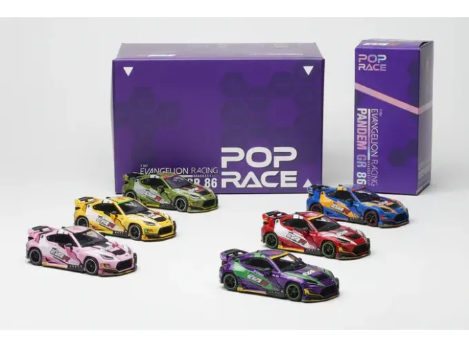 Набор из 6 машинок TOYOTA PANDEM GR 86 *Blind Box Series*