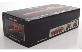 FORD Capri 2600 RS (1970), red / black