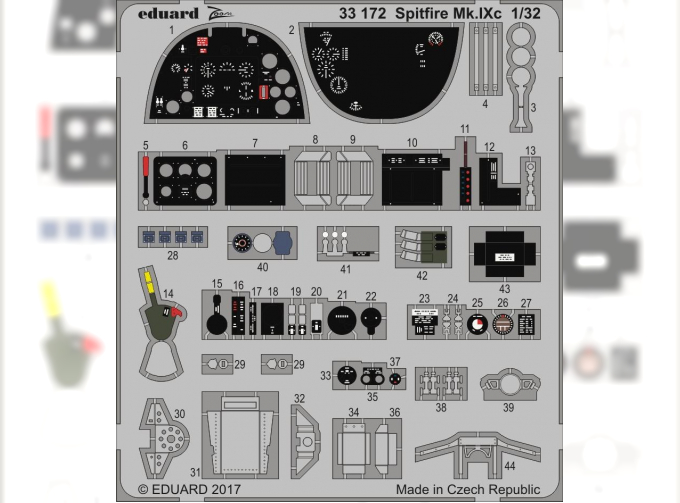 Фототравление Spitfire Mk. IXc