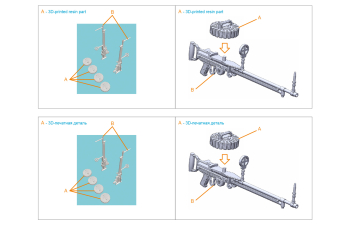 Авиационный пулемет Type 92, 2 шт (для всех моделей)