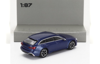 AUDI A6 Rs6 Avant Sw Station Wagon (2019), Blue