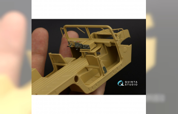 3D Декаль интерьера кабины для семейства HUMVEE (Tamiya)