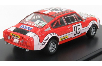 SKODA 200rs (night Version) №95 Rally Jesenlky (1975) J.Sedivy - J.Janecek, Red White
