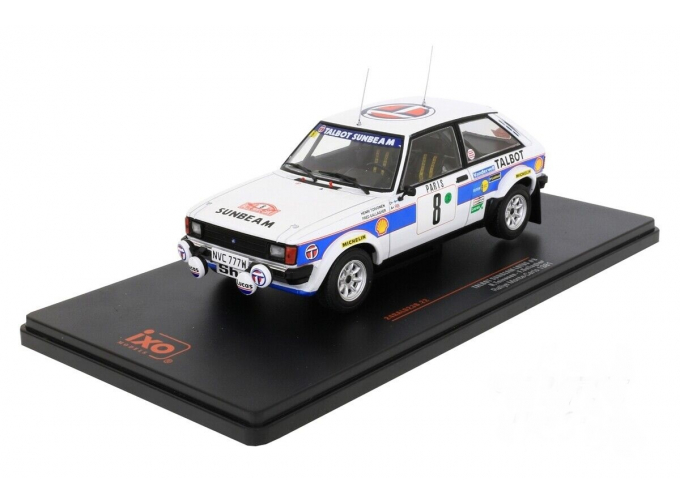 TALBOT Sunbeam Lotus #8 "Talbot Sport" Toivonen/Gallagher Rally Monte Carlo (1981)