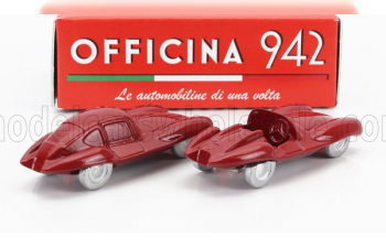 ALFA ROMEO Set 2x 1900 C52 Disco Volante Coupe + Spider (1952), Red