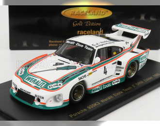 PORSCHE 935k Team Werailt Elora №4 3rd Drm Zolder (1980) E.Doren, White Green Orange