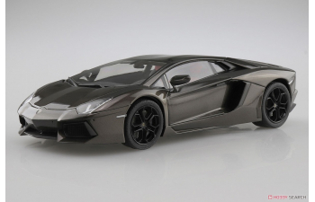 Сборная модель Lamborghini Aventador Gun metallic '11