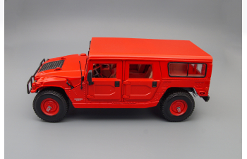 HUMMER H1 Station Wagon Road Version, red