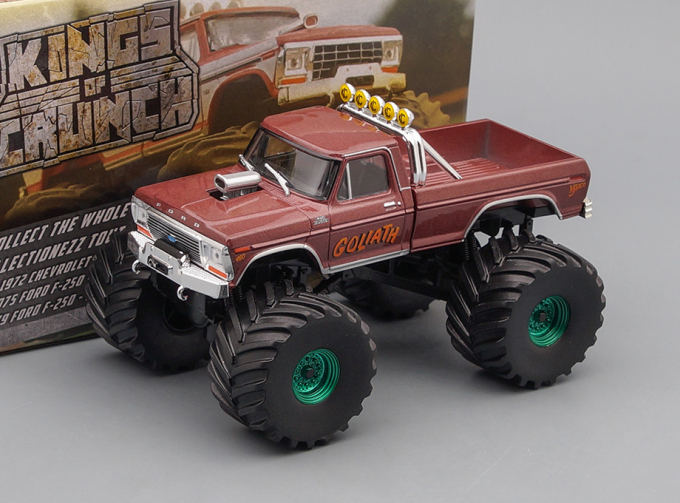 FORD F-250 Monster Truck "Goliath" 1979 (колеса 66 дюймов) (Greenlight!)