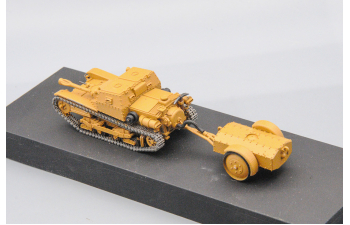Огнеметная танкетка C.V.3-35 с прицепом, песочный