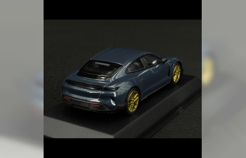 PORSCHE Taycan Turbo Gt (j1.2) 2024, Pale Blue Met