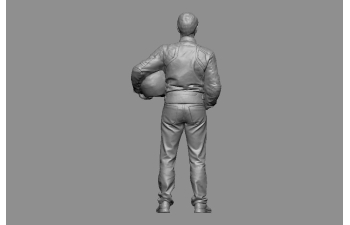 Фигурка Мужчина с шлемом (под покраску)