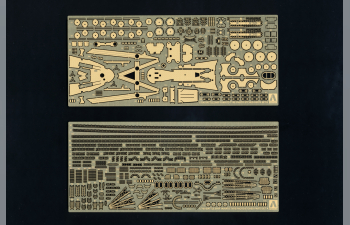 Сборная модель BATTLE SHIP YAMATO TYPE PHOTO ETCHED PARTS SET