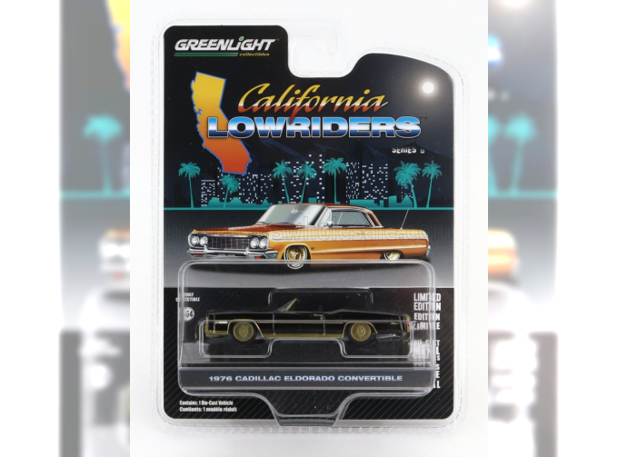 CADILLAC Eldorado Cabriolet Open Lowriders (1976), Black Gold