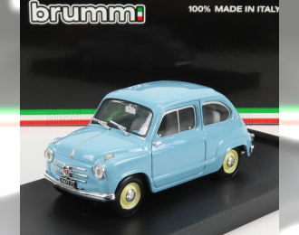 FIAT 600 BERLINA I SERIES (1955), AZZURRO CENERE - LIGHT BLUE