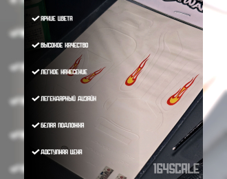 Декаль Need for Speed Most Wanted "Vic Toyota Supra"