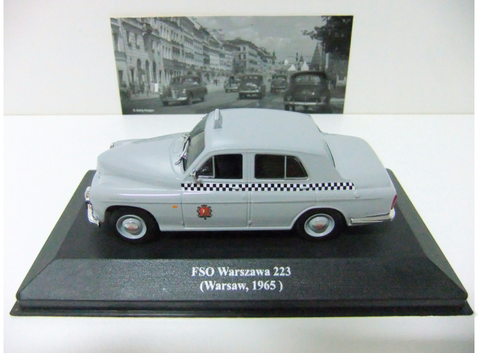 FSO Warszawa 223 (Warsaw, 1965), Collection Les Taxis du monde, grey