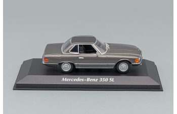 MERCEDES-BENZ 350 SL R107 with Hardtop (1974), dark grey-metallic