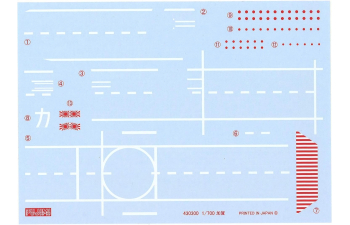Сборная модель Японский авианосец Kaga Full Hull Model, модель полного корпуса с деревянной палубой и фототравленными деталями