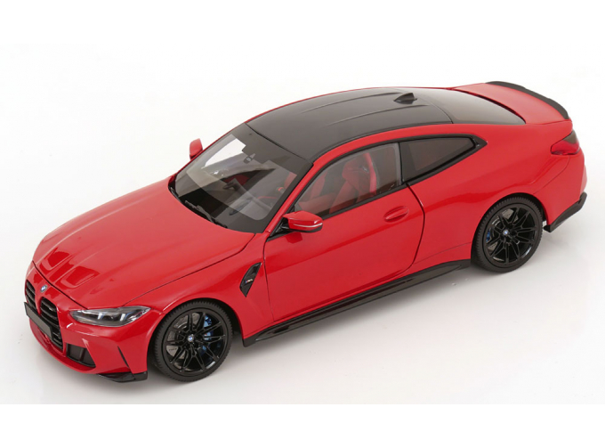 BMW M4 G82 (2024), red metallic