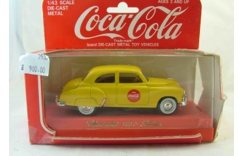 CHEVROLET Sedan (1950), серия CocaCola, желтый