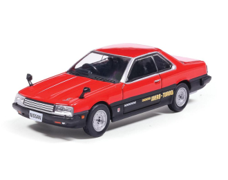 NISSAN Skyline 2000 RS-Turbo (R30) "Iron Mask" (1983), red / black