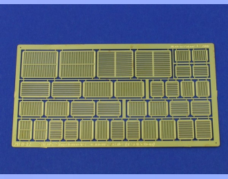 Ship louvers various scale (1 selection)