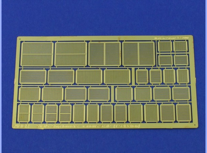 Ship louvers various scale (1 selection)