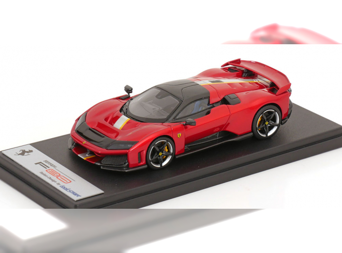 FERRARI F80 (2024), red metallic /silver yellow