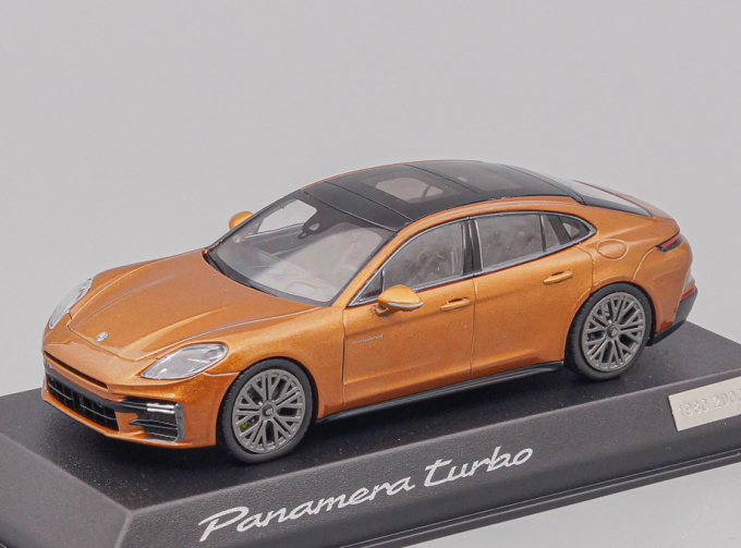 (Уценка!) PORSCHE Panamera Turbo E-Hybrid (G3) (2024), Madeira gold metallic