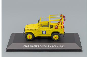 FIAT CAMPAGNOLA ACI CARRO ATTREZZI - WRECKER ROAD (1965), yellow