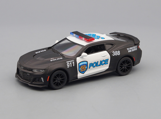 CHEVROLET Camaro ZL1 Police (2017), black / white