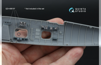 3D Декаль интерьера кабины Стрелка Fairey Barracuda (Trumpeter) (с 3D-печатными деталями)