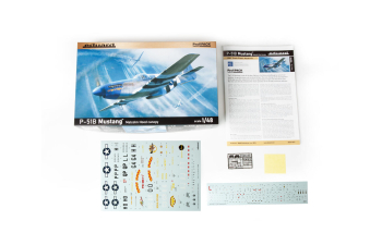 Сборная модель P-51B Mustang Malcolm Hood Canopy ProfiPACK Edition