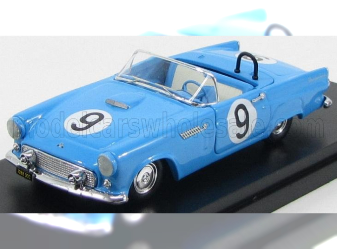 FORD Thunderbird Cabriolet №9 Sebring (1955) Scher - Davis, Light Blue