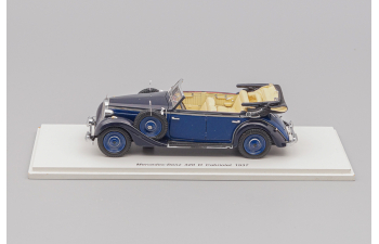 (Б/У) MERCEDES-BENZ 320 D Cabriolet (1937), dark blue / black
