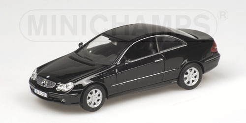 MERCEDES-BENZ CLK-CLASS C209 (2002), black
