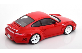 PORSCHE 911 (997) RWB Body Kit (2021), red