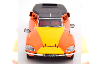 CITROEN DS PLR Michelin Testcar (1972), orange/gelb/schwarz